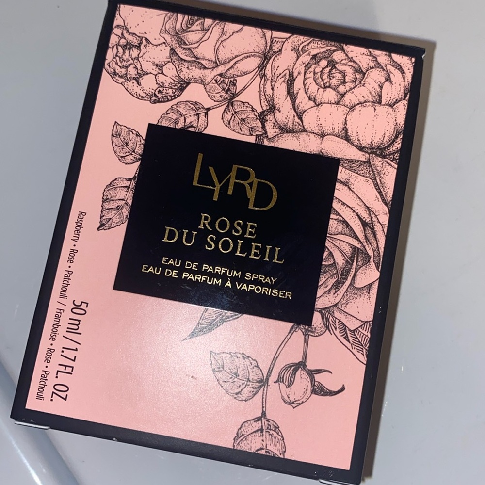 LYRD Rose DU SOLEIL Perfume New 1.7 Fl. Oz.
